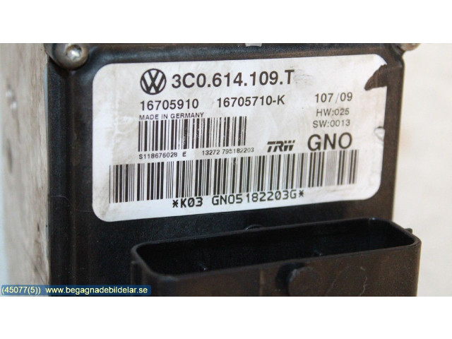 Блок управления АБС 3C0614109AFBEF, 3C0.614.109.T   Volkswagen PASSAT B6