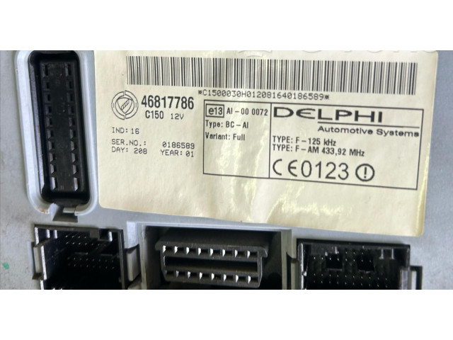 Řídící jednotka    Fiat Punto (188) 2001