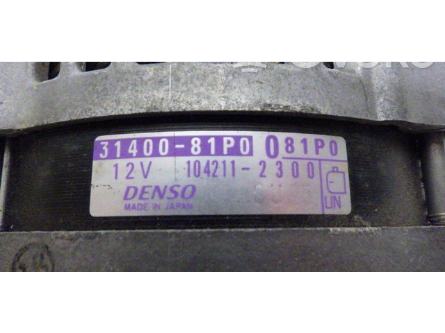 Генератор 31400-81P0 Suzuki Ignis