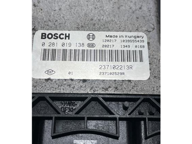 Блок управления 237102213R, 0281019138   Dacia Lodgy