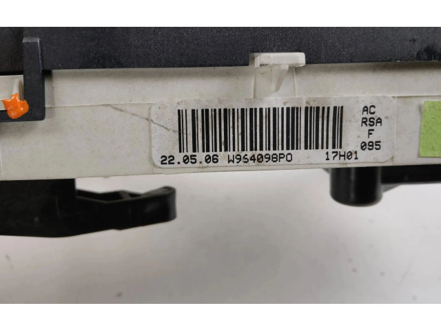 Блок управления климат-контролем W964098P   Renault Trafic II (X83)