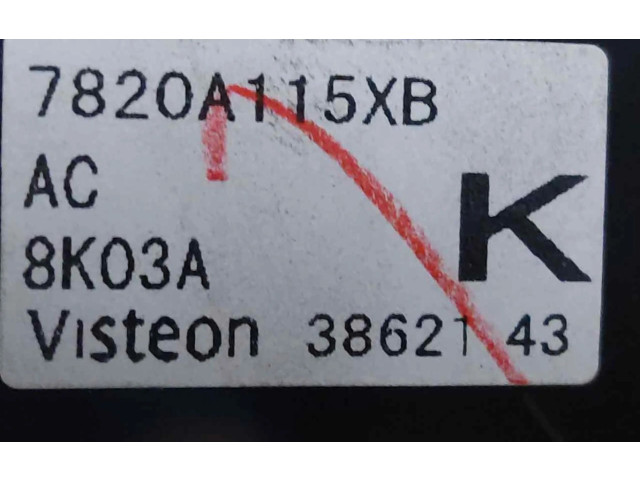 Блок управления климат-контролем 7820A115XB Mitsubishi Lancer