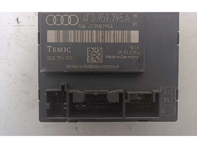 Блок комфорта 4F0910795A   Audi A6 S6 C5 4B   