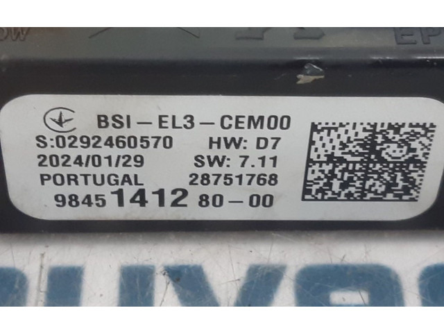 Блок управления двигателя    Peugeot Partner III