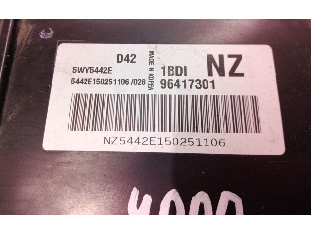 Блок управления двигателя 96417301, 96417301   Chevrolet Matiz