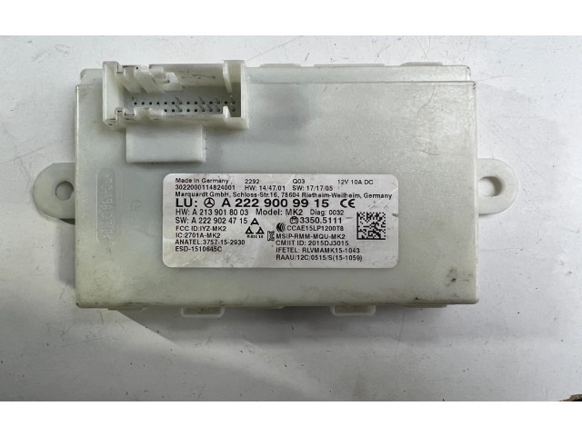 Блок подушек безопасности A2229009915 Citroen C4 Cactus