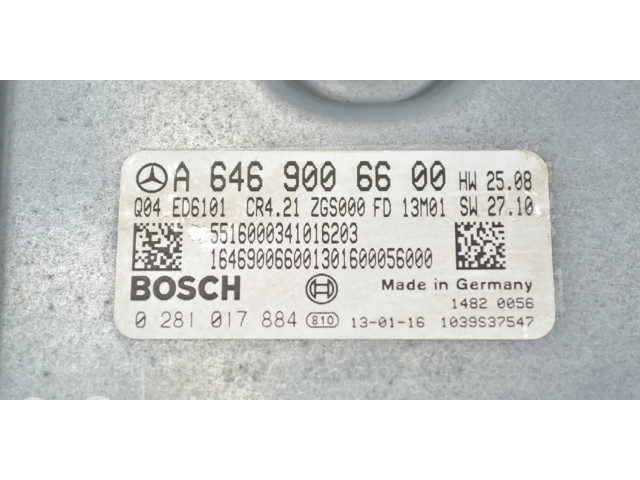 Řídící jednotka A6469006600 Mercedes-Benz Vito Viano W639 2013