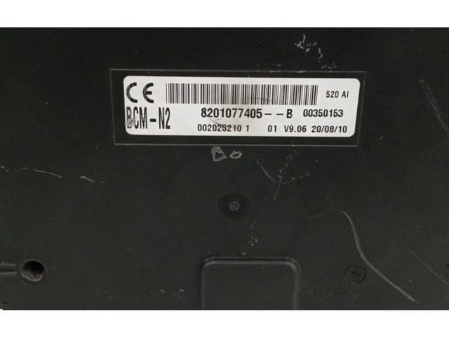 Pojistková skříňka Řídící jednotka BSM 8201077405 Renault Kangoo II 2010