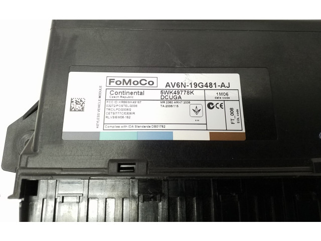  рейка  Колонка рулевая AV6N19G481AJ   Ford C-MAX II 2010 - 2019 года