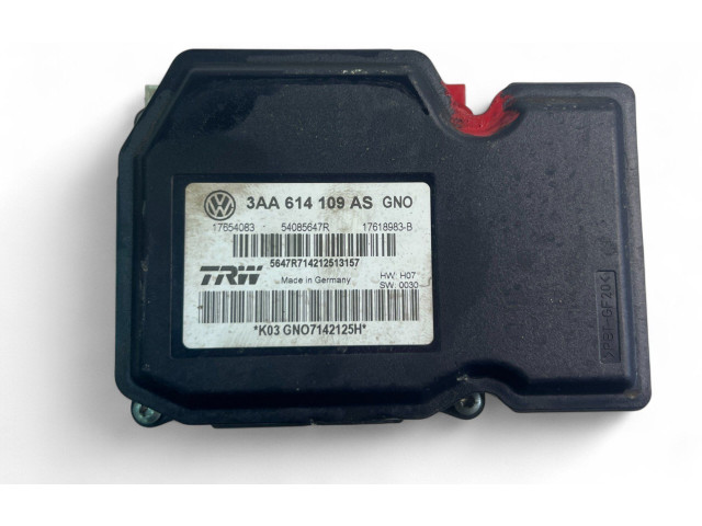 Блок управления АБС 3AA614109AS   Volkswagen PASSAT B7