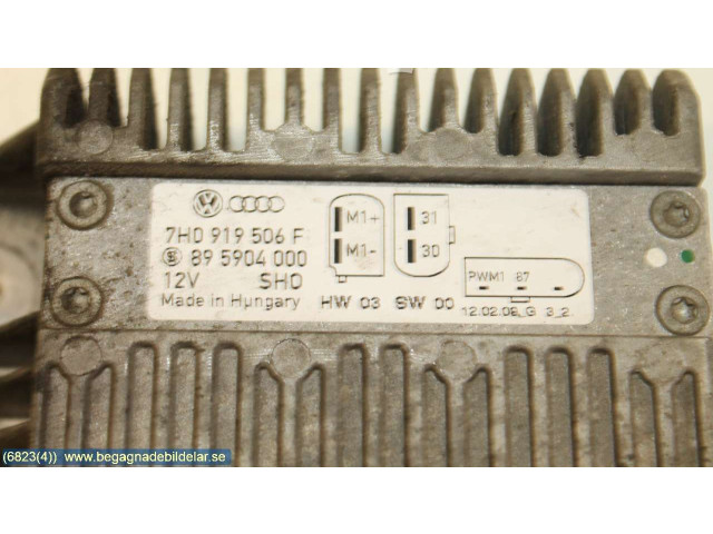 Блок управления 7H0919506F, 985904000 Volkswagen Transporter - Caravelle T5