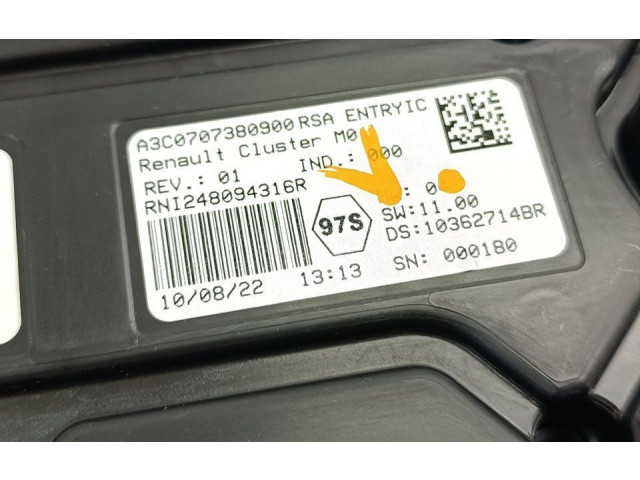 Панель приборов A3C0707 Dacia Duster