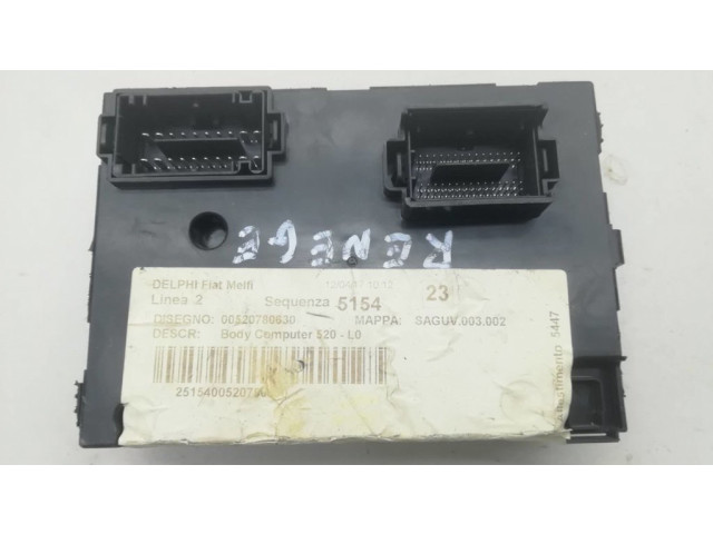 Блок предохранителей 00520780630, 28547072 Jeep Renegade