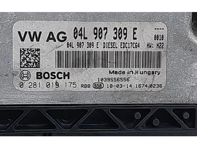 Řídící jednotka 04L907309E, 0281019175   Seat Toledo IV (NH) 2018