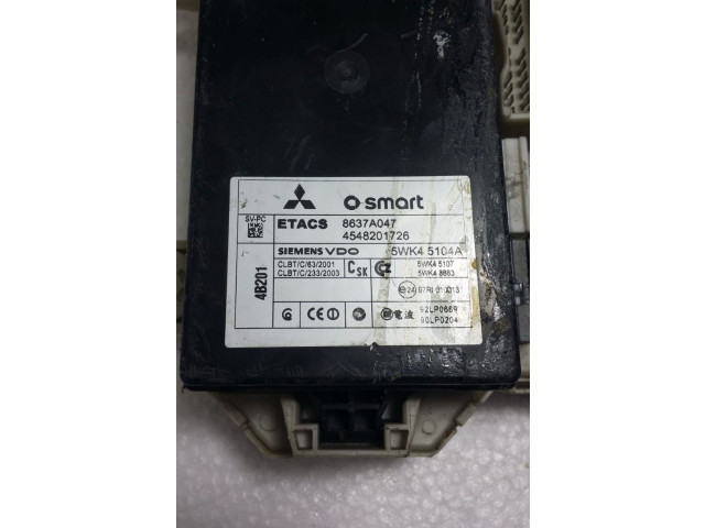 Блок предохранителей 5WK45104A, 5WK45104A Smart ForFour I