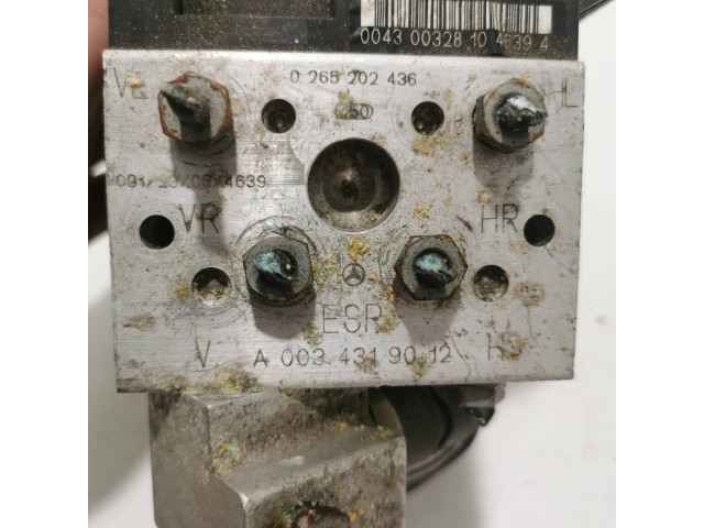 Блок АБС A0034319012, 0265202436   Mercedes-Benz  E W210  1995-2002 года