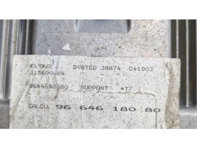 Блок управления двигателя 9664618080, 9644692380   Citroen C4 I