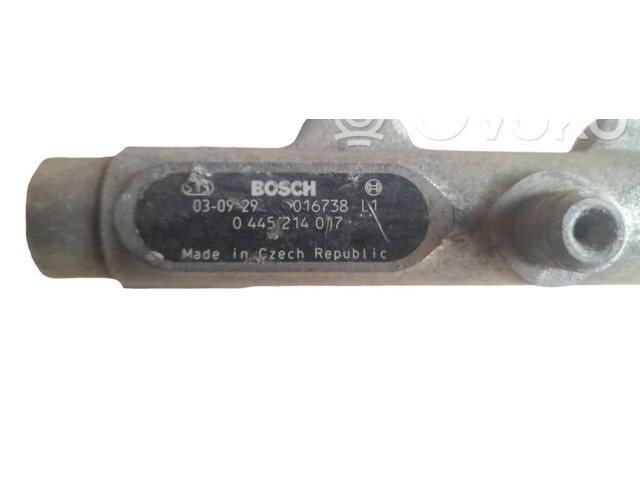 Топливная рампа 0445214017, 0167381   Citroen C8  