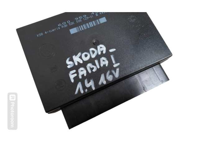Блок комфорта 6Q0959433E Skoda Fabia Mk1 (6Y)