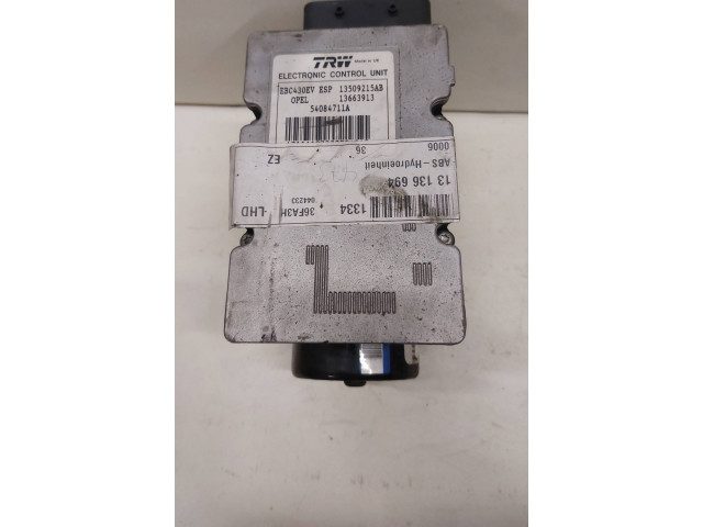 Jednotka ABS 13136694, 8T68998T Opel Vectra C 2002