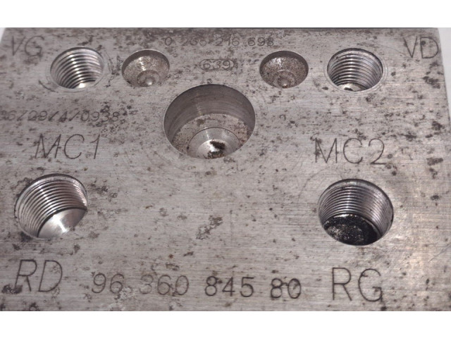 Блок АБС 9636084580, 0265216898   Citroen  Xsara   -  года