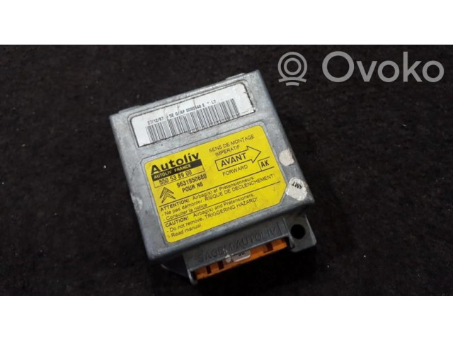 Блок подушек безопасности 9631950680, 550538900 Citroen Xsara