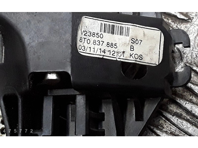 Zámek zadních dveří 8t0837885 Audi A4 S4 B8 8K 2010