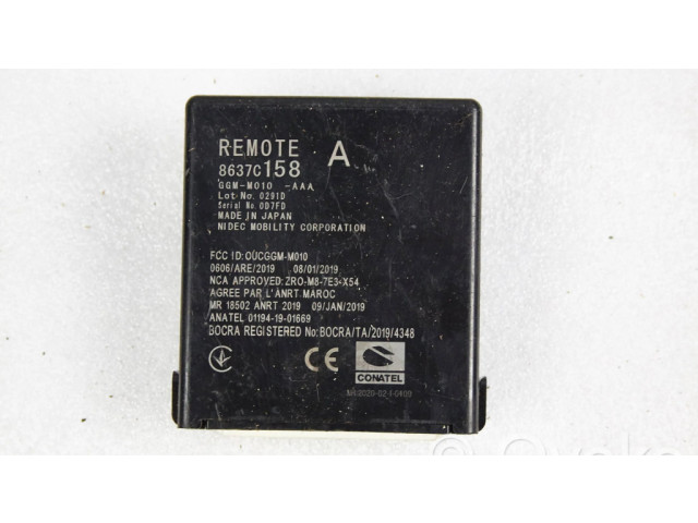 Блок управления 8637C158, GGMM010AAA Mitsubishi Pajero Sport II