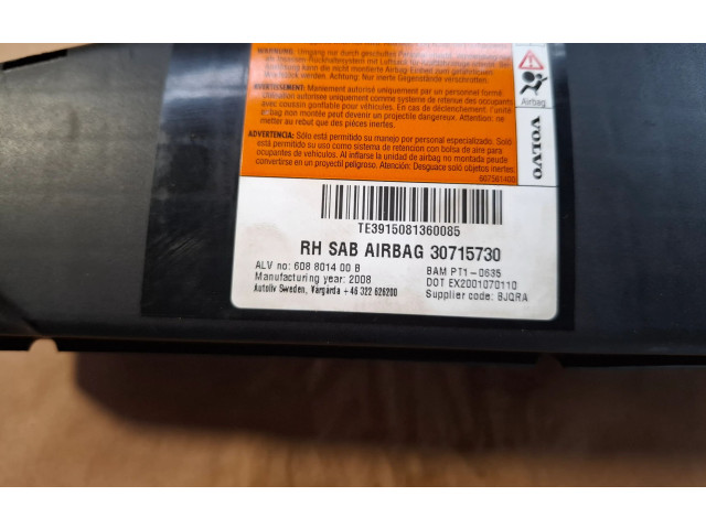 Подушка безопасности в сиденье 30715730, 606530700 Volvo V70