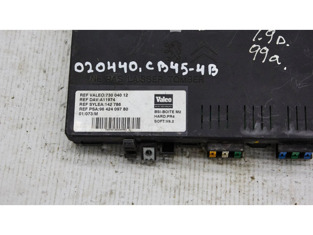 Блок комфорта 9642409780 Citroen Berlingo