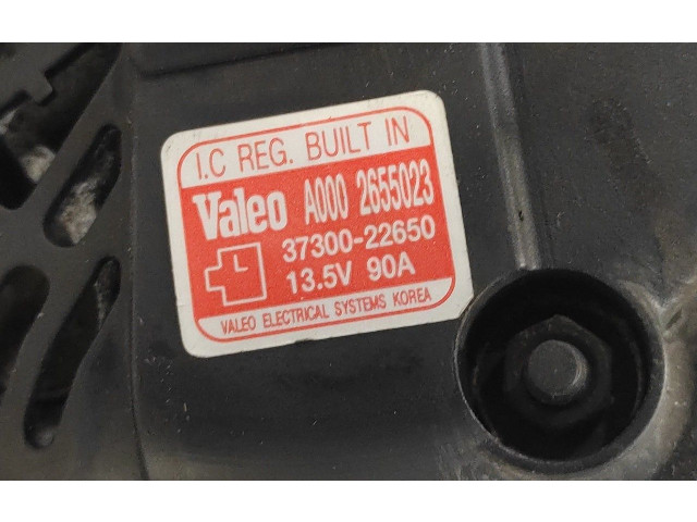 Генератор 3730022650, A0002655023   Hyundai Getz      