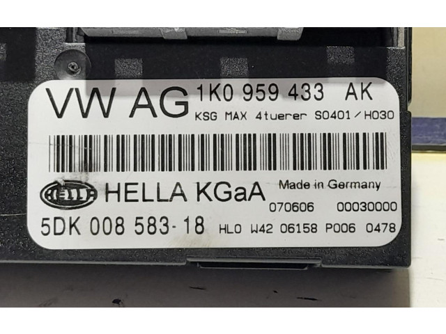 Блок комфорта 1K0959433AK Volkswagen Caddy