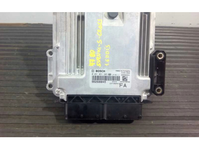 Řídící jednotka 55268845, 0281031203 Suzuki SX4 S-Cross 2018