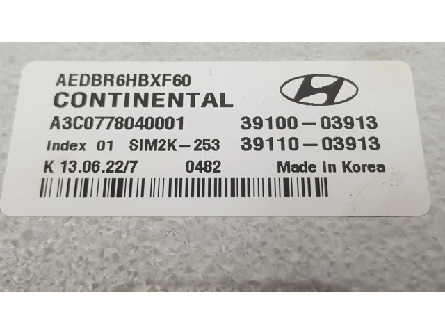 Řídící jednotka 3910003913   Hyundai Ioniq 2022