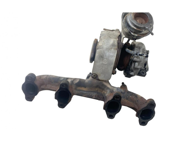 Турбина Skoda Octavia Mk2 (1Z) 756867-0001, 03G253010 для двигателя BMM