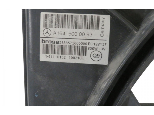 Вентилятор радиатора     A1645000093, A1645000093    Mercedes-Benz GL X164 