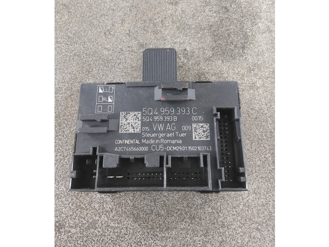 Блок комфорта 5Q4959393C, 5Q4959393C   Volkswagen Golf VI   