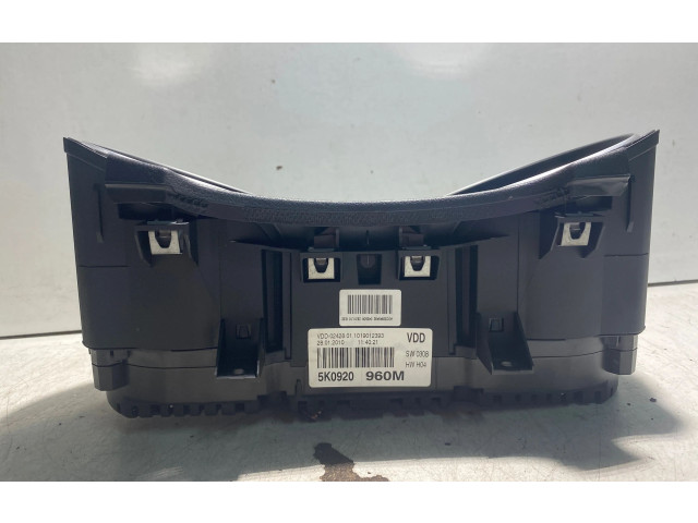 Панель приборов 5K0920960M, 1019012393 Volkswagen Golf VI