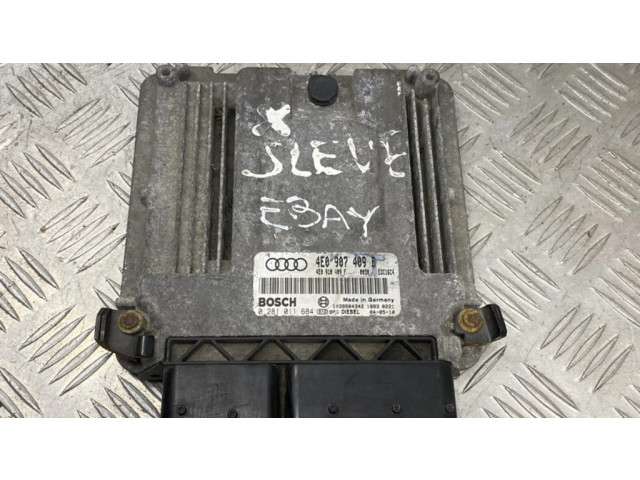 Řídící jednotka 4E0907409B, 4E0910409F Audi A8 S8 D3 4E 2005
