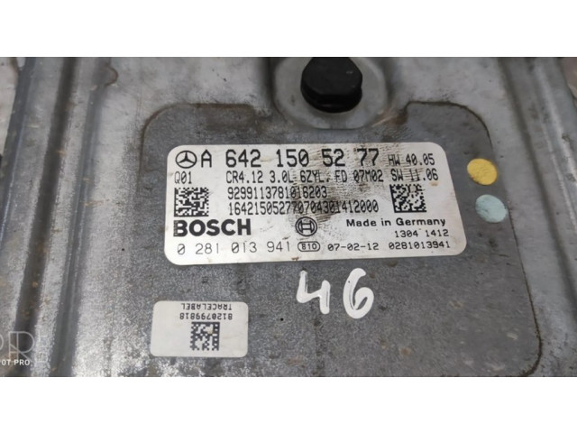 Блок управления двигателя A6421505277 Mercedes-Benz ML W164