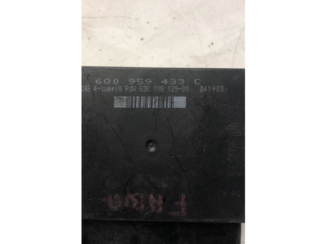 Блок комфорта Skoda Fabia Mk1 (6Y)