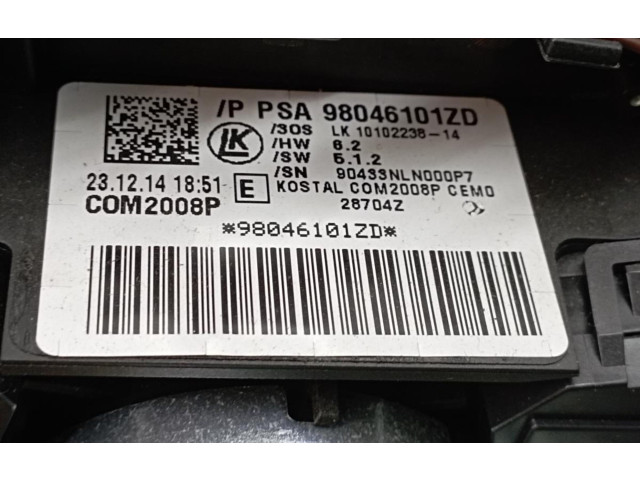 Turbodmychadlo Турбина 98046101ZD, 96667245ZD Citroen C4 Cactus HMZ (EB2F)