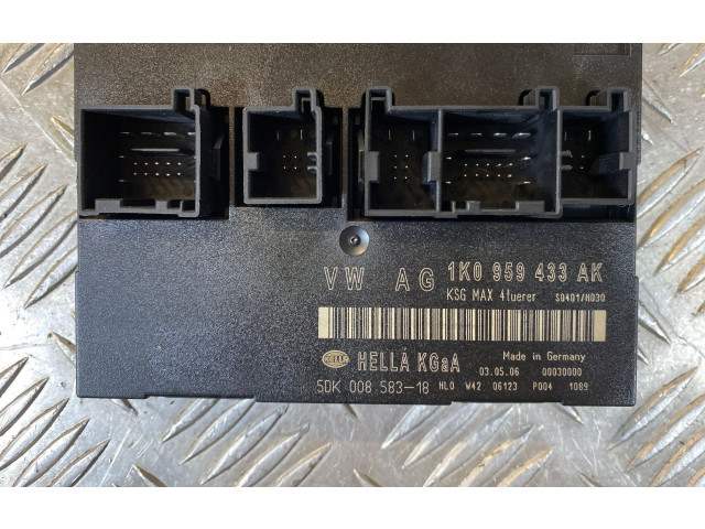 Блок комфорта 1K0959433AK, 00030000 Skoda Octavia Mk2 (1Z)