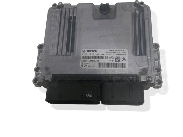 Блок управления двигателя 9845780880 Opel Combo E