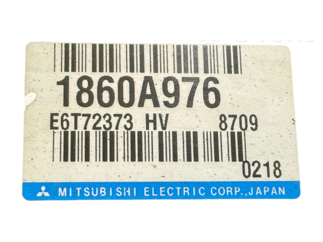 Блок управления двигателя 1860A976, E6T72373   Mitsubishi Lancer VIII