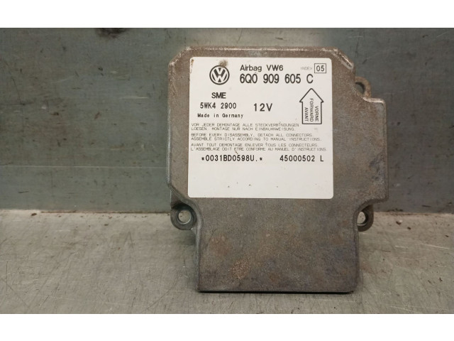 Блок подушек безопасности 6Q0909605C, 5WK42900SME   Volkswagen Passat Alltrack