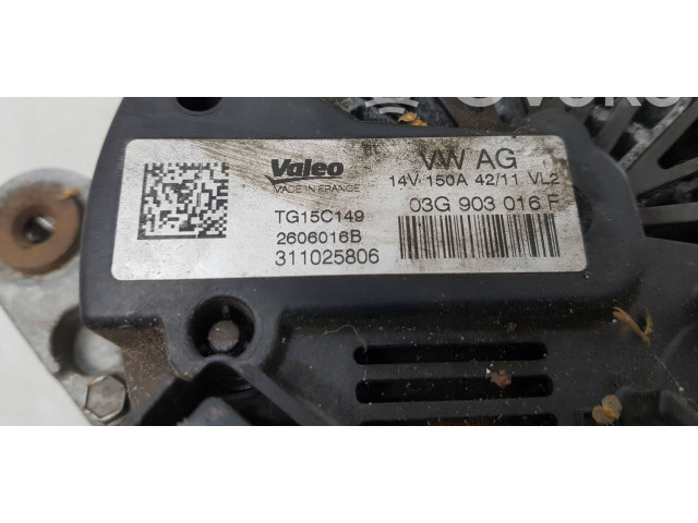Генератор 03G903016F, 10071 Audi Q5 SQ5
