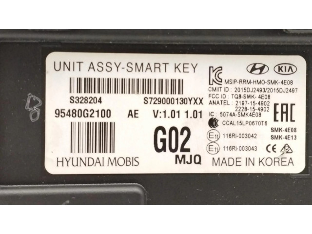 Блок управления 95480G2100   Hyundai Ioniq