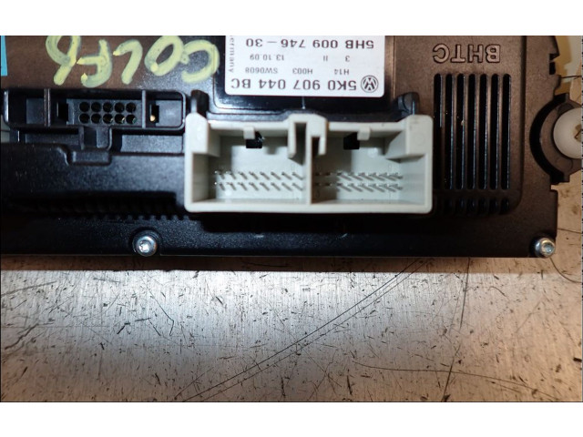 Блок управления климат-контролем 5K0907044GNZJU Volkswagen Golf VI