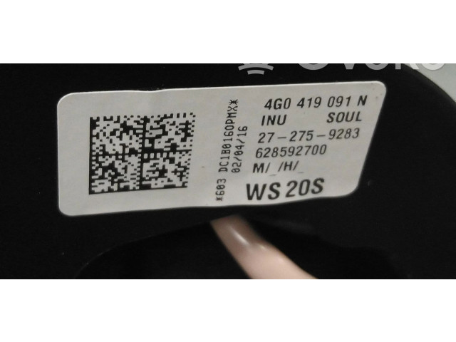 Volant Audi A6 S6 C7 4G 2016 4G0419091N, 4G0419091BB